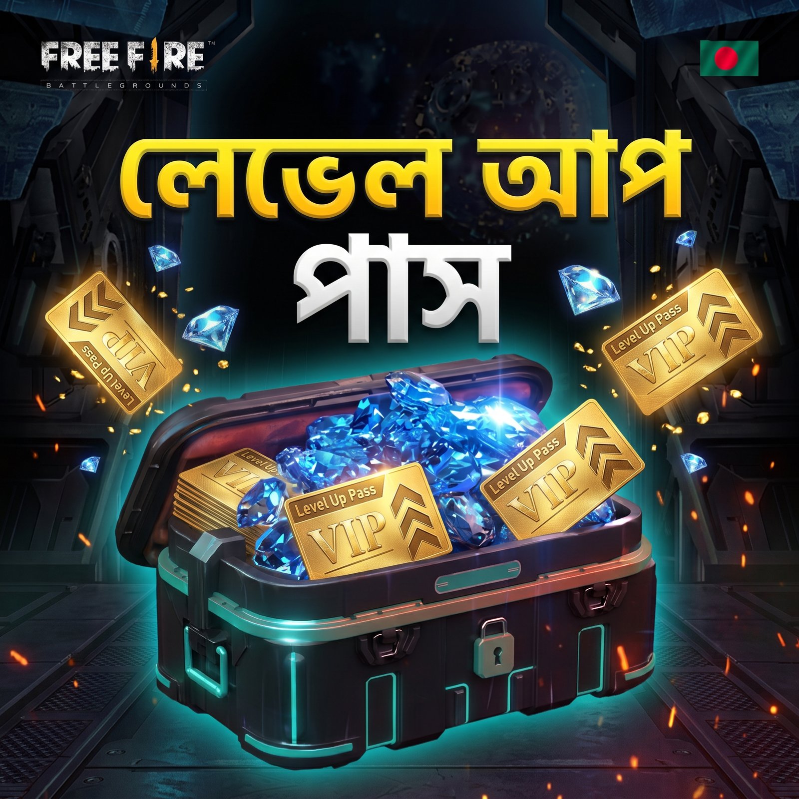 free fire level up pass top up