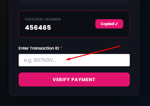 Payment & Confirm